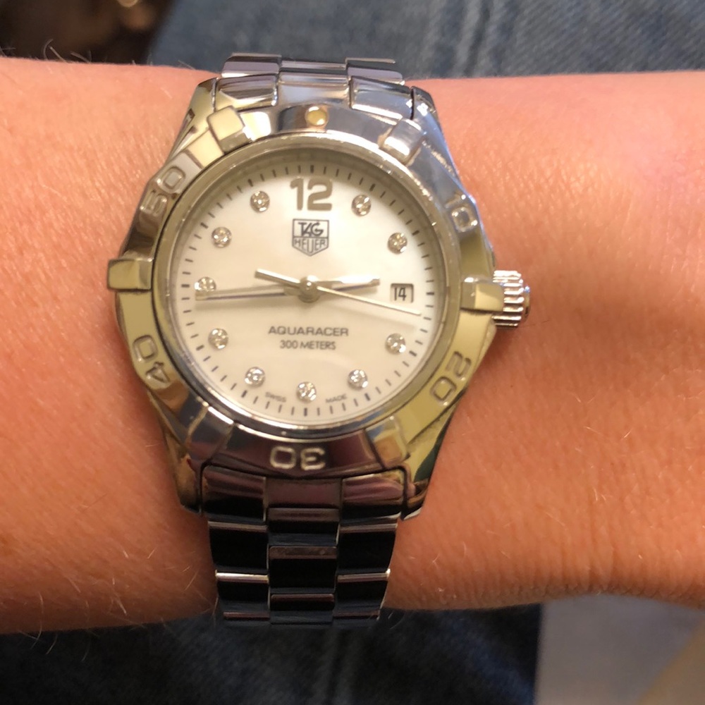 Tag heuer aqua racer watch